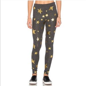 NWOT- Chaser metallic star leggings ✨✨